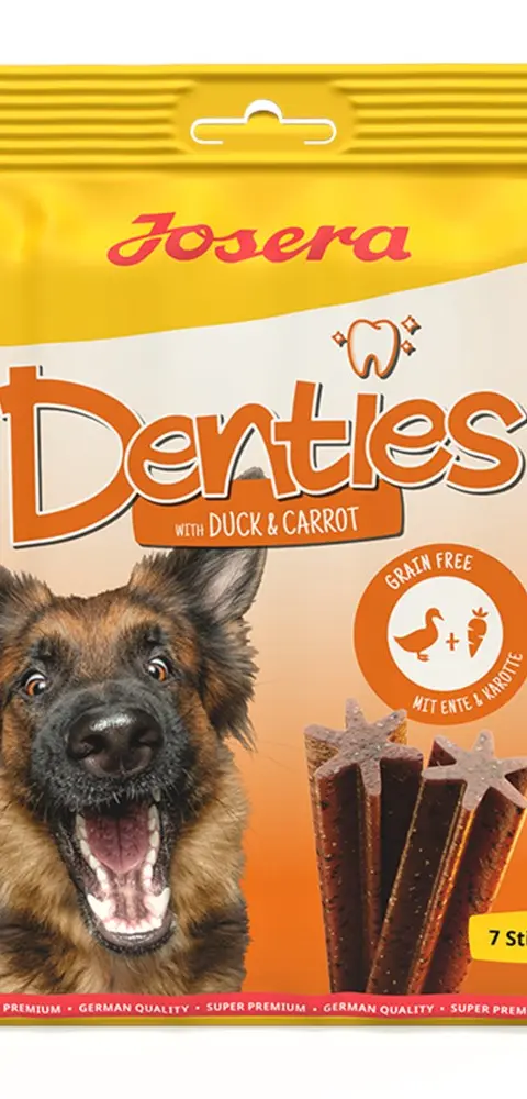JOSERA Denties Duck With Carrot - Dog Treat - 180g