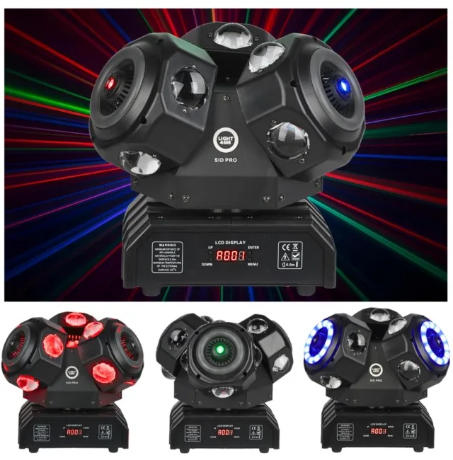 LIGHT4ME SID PRO ruchomy multiefekt świetlny 5w1