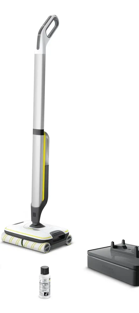 KäRcher FC 7 CORDLESS Electric Broom Battery Wet Bagless Black White Yellow 2.85 Ah