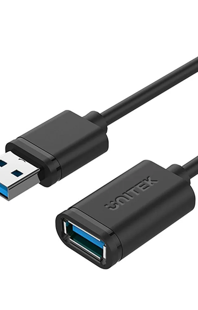 UNITEK Y-C459GBK USB cable USB 3.2 Gen 1 (3.1 Gen 1) 2 m USB A 5 Gbit/s Black