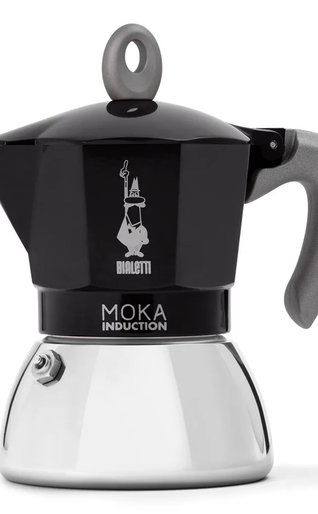 Bialetti Mokka-Kanne 0,9 L Moka Induktion Black