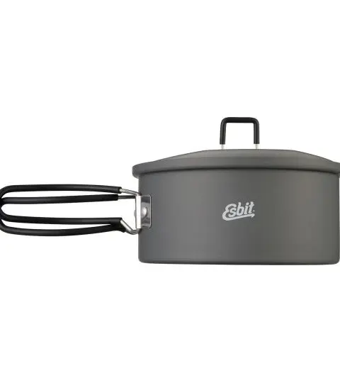 ESBIT PT1100HA Cooking Jar 1.1L Black Aluminum