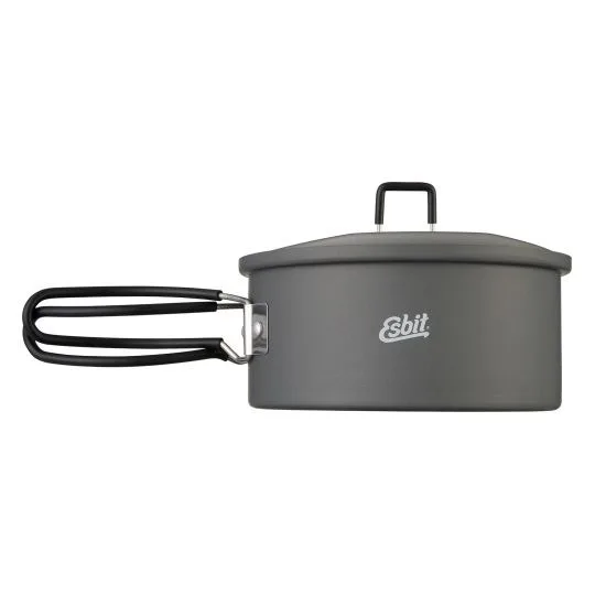 ESBIT PT1100HA Cooking Jar 1.1L Black Aluminum