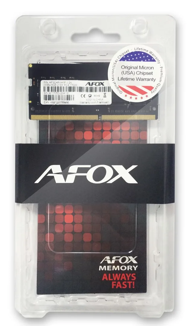 AFOX SO-DIMM DDR4 8GB 3200MHZ