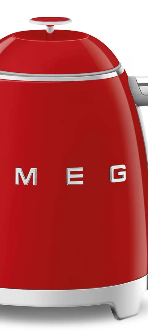SMEG KLF05RDEU Mini Wasserkocher Rot
