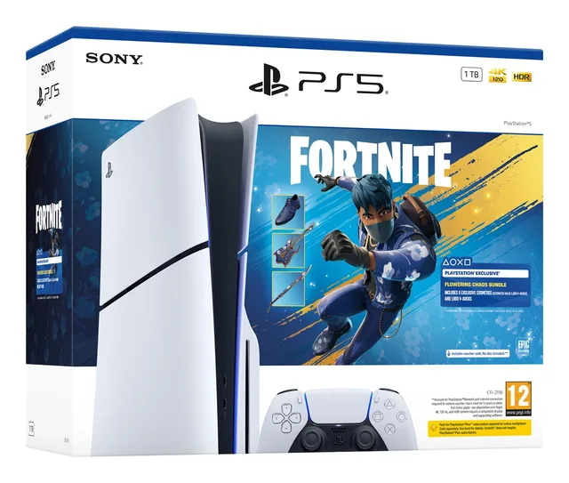 Sony PlayStation 5 Slim Console + Fortnite Blooming Chaos