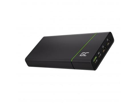 Powerbank Green Cell PowerPlay Ultra 2xUSB 2xUSB-C Power Delivery 26800mAh 128W Black