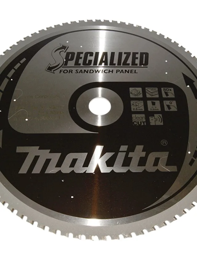MAKITA CIRCULAR SAW BLADE 355x30x80Z SPECIALIZED SANDWICH PANELS