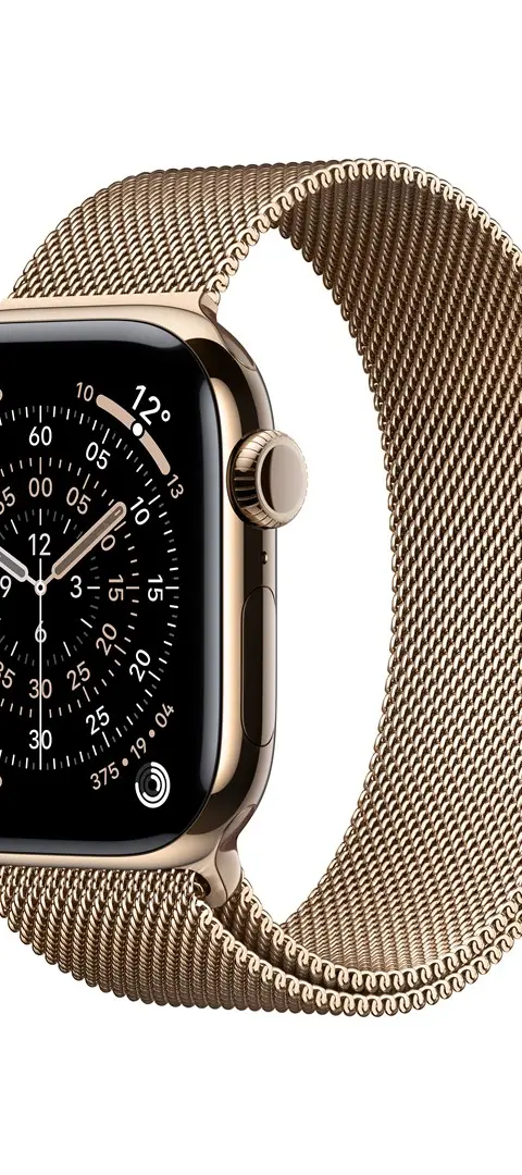 Apple Watch S11 42mm Gold Cellular Milanese Loop