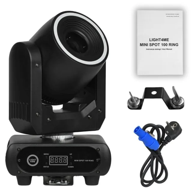 LIGHT4ME Mini Spot 100 Ring - LED Moving Head