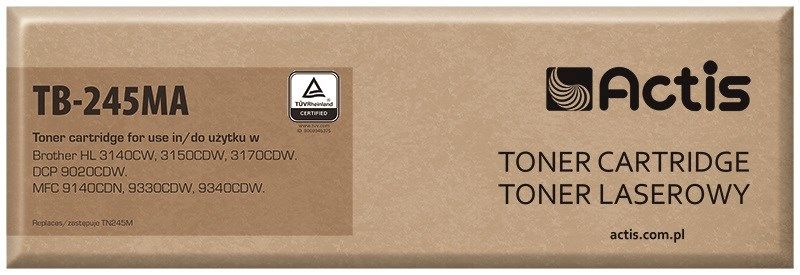 Actis TB-245MA toner (replacement for Brother TN-245M; Standard; 2200 pages; magenta)