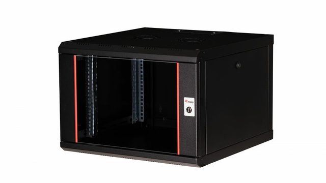 Equip 19" Netzwerkschrank GlastüR PM 600x600mm 7HE Black