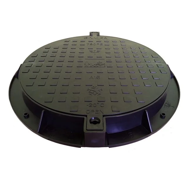 GARDEN SEWERAGE COVER 780PE-B A15 BLACK