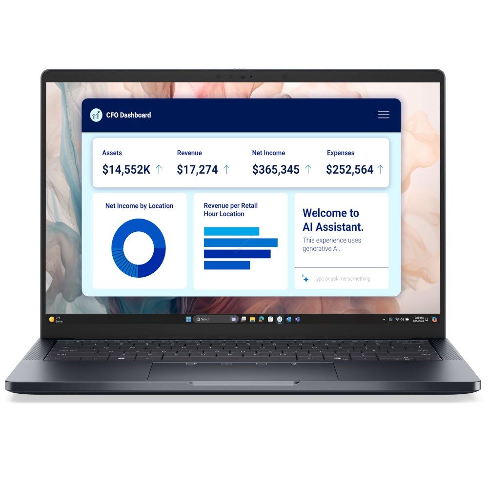 Dell Pro 14 Premium PA14250 Ultra 5 236V 14.0 FHD 400 Nits 16GB LPDDR5X 512GB SSD Arc Graphics Front Camera Microphone 5G WWAN Bluetooth Backlit Keyboard 3-Cell Battery VPro Windows 11 Pro 3-Year ProSupport Magnesium