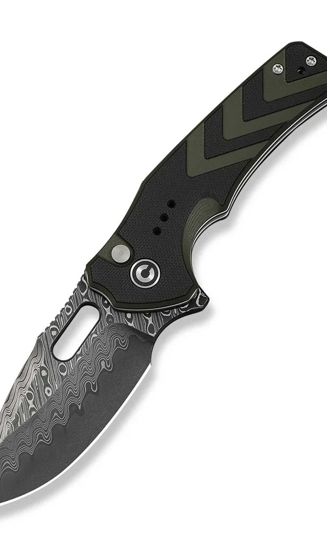 Nóż CIVIVI Vexron Damast G10 Milled Black Green