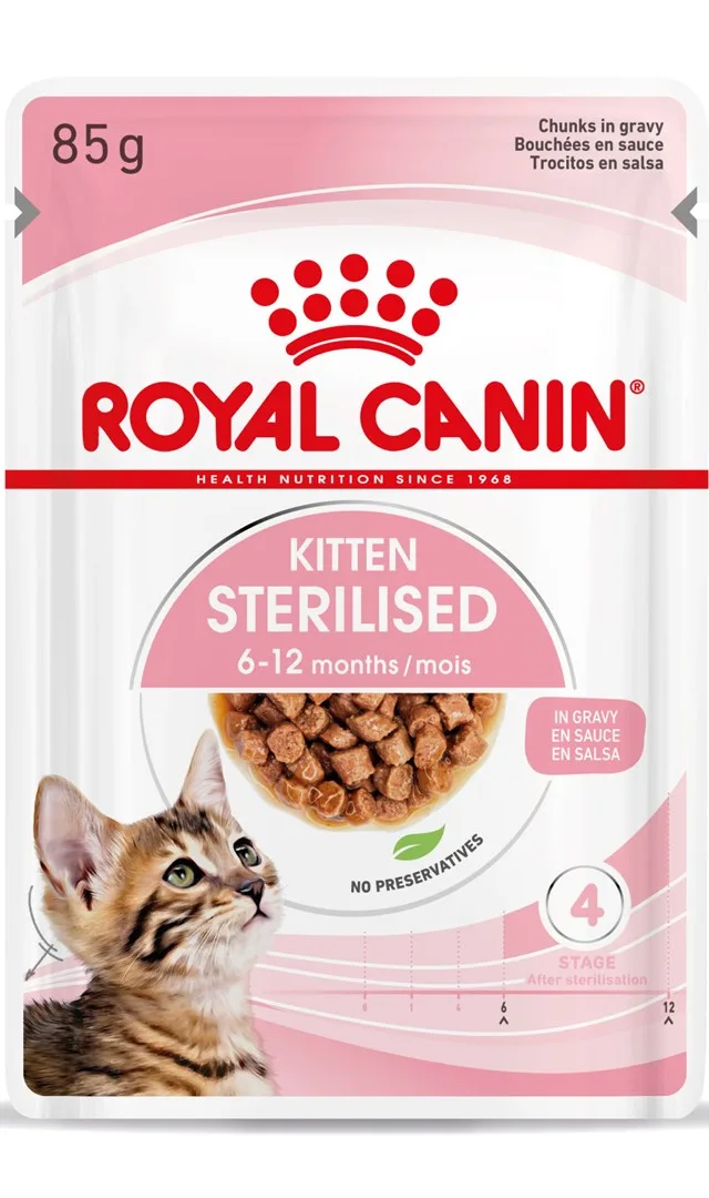 Royal Canin Sterilised Gravy 12x85g