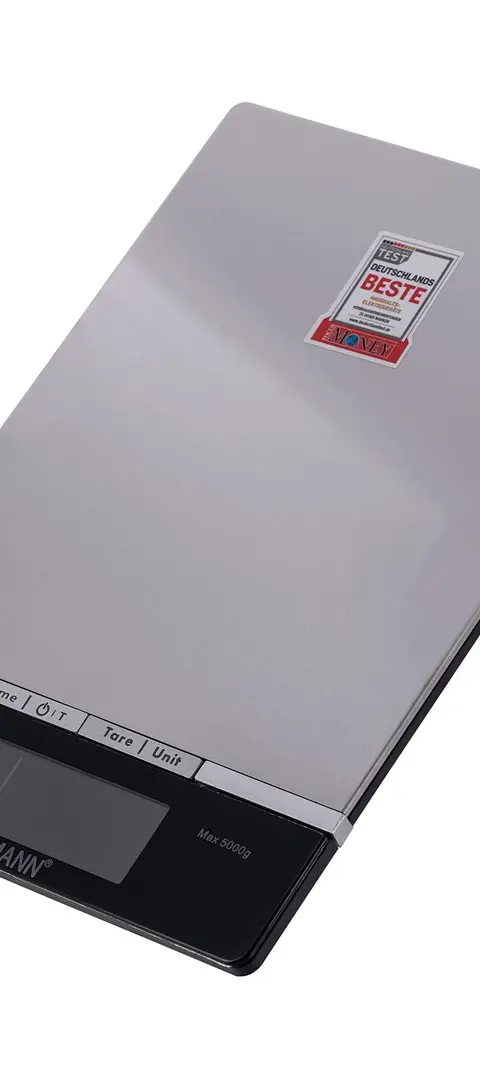 Bomann KW 1421 CB Black Stainless Steel Electronic Kitchen Scale