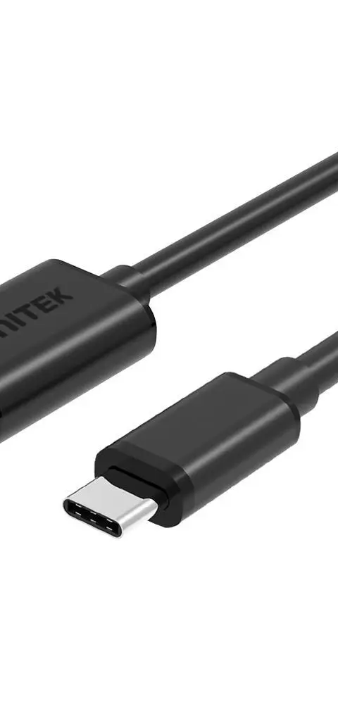 UNITEK Y-C476BK USB cable USB 3.2 Gen 1 (3.1 Gen 1) 0.2 m USB C USB A 5 Gbit/s Black