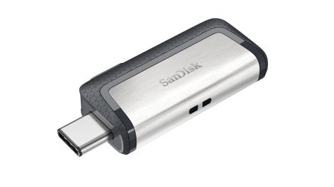 SanDisk Ultra Dual Drive USB Type-C USB flash drive 128 GB USB Type-A / USB Type-C 3.2 Gen 1 (3.1 Gen 1) Black, Silver