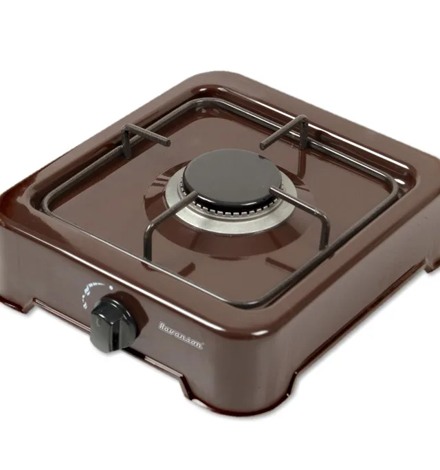 Gas Cooker 1 Zone Ravanson K-01BR (Brown)