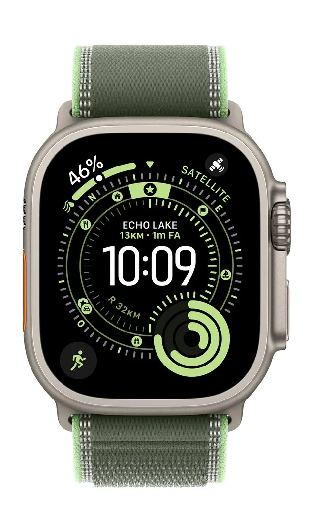 Apple 49mm Green/Neon Trail Loop - M/L