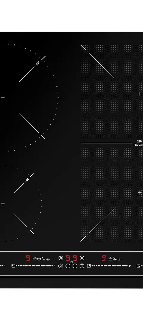 Teka IZF 64440 BK MSP Black Built-in 60 cm Zone induction hob 5 zone(s)