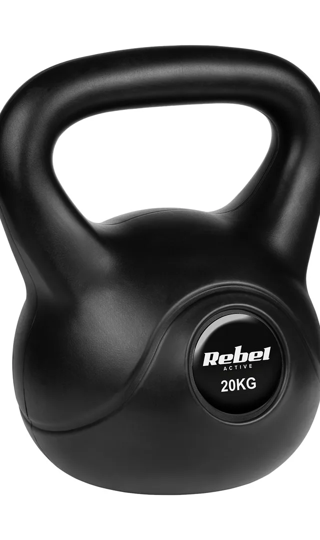 Bitumen kettlebell 20 kg REBEL ACTIVE