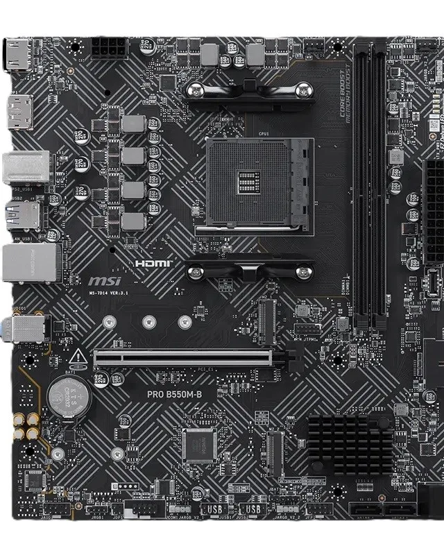 AM4 MSI PRO B550M-B