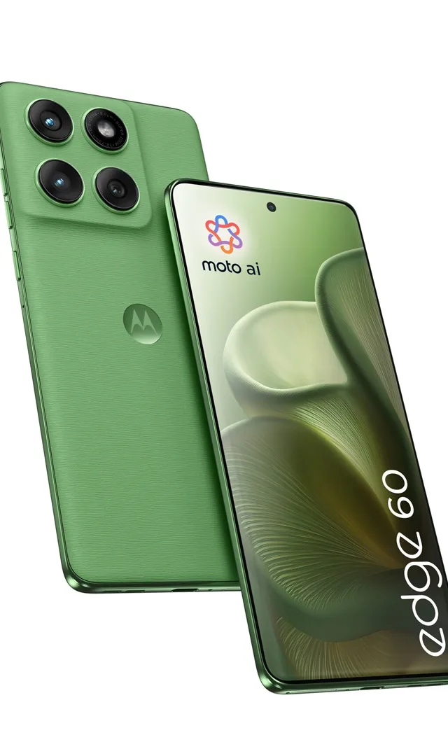 Motorola edge 60 16.9 cm (6.67") Dual SIM Android 15 5G USB Type-C 12 GB 512 GB 5200 mAh Green