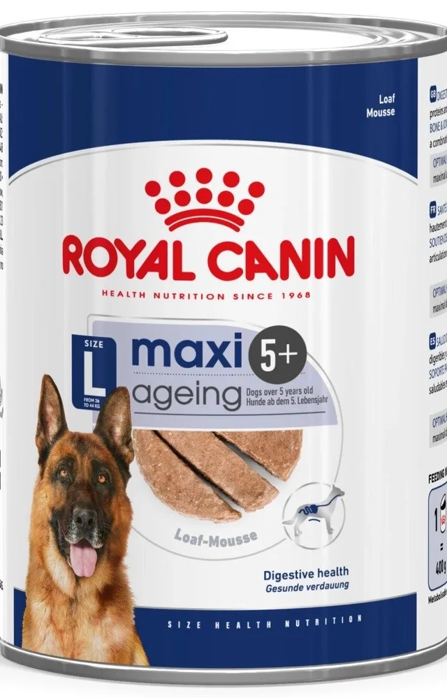 ROYAL CANIN Maxi Ageing Loaf - Wet Dog Food - 410g