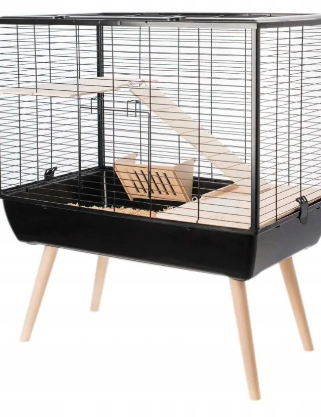 Zolux Cage Neo Muki Large Rodents H58 Black