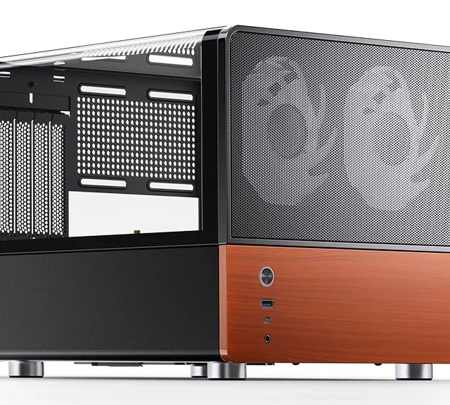 Jonsbo V12 PC-GehäUse Mini-Tower Micro-ATX - Black