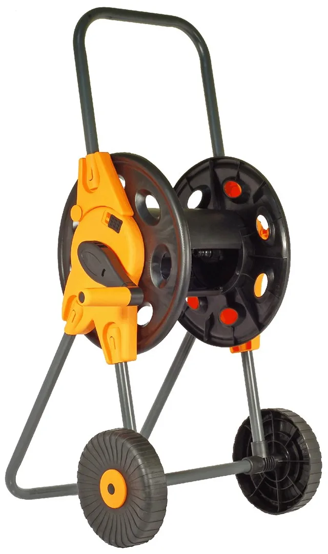 Hose reel cart with wheels 1/2 45m