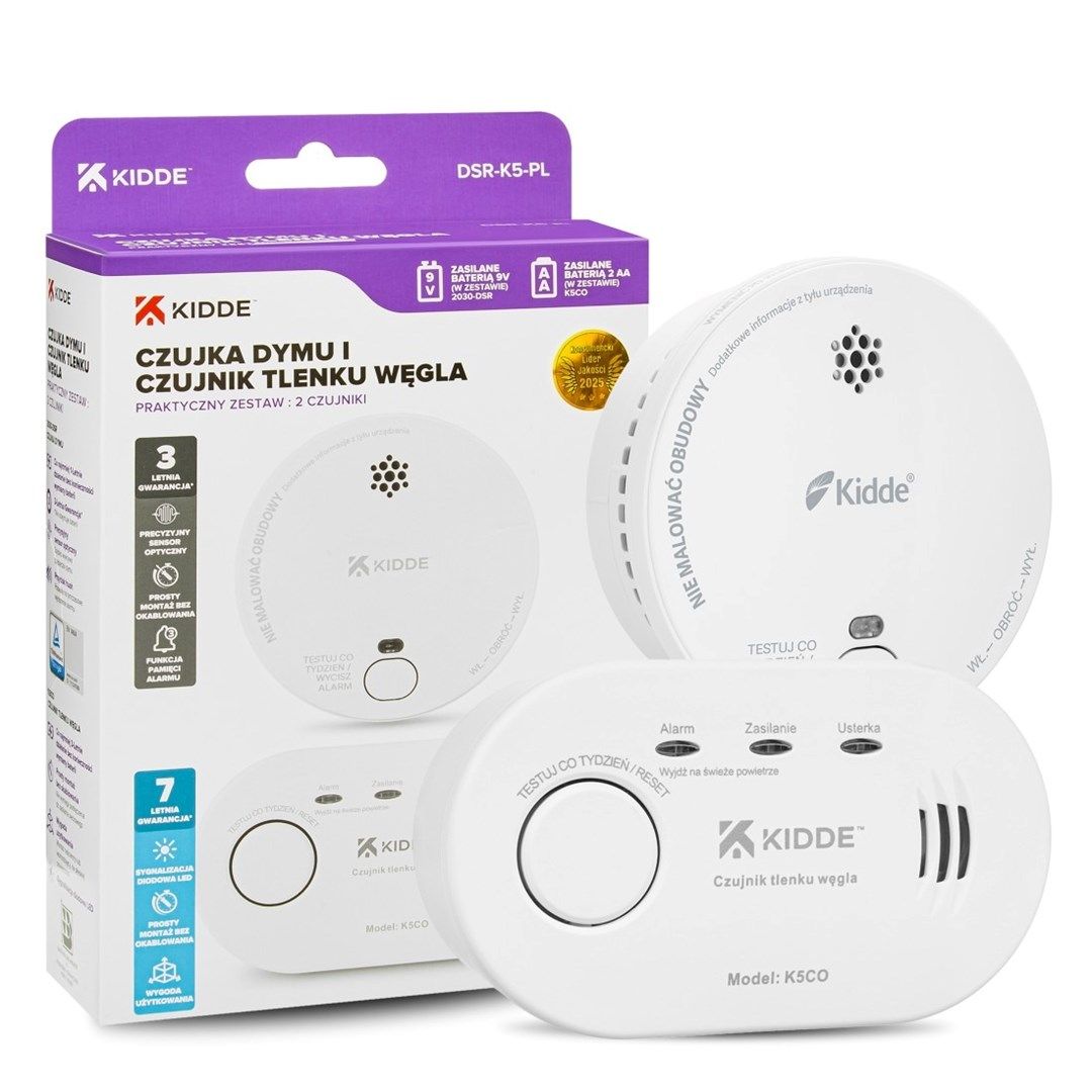 Carbon Monoxide Detector K5CO Smoke Detector 2030-DSR3 KIDDE