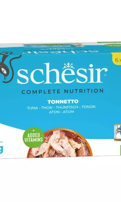 SCHESIR Tuna In Jelly - Wet Cat Food - 6x50g