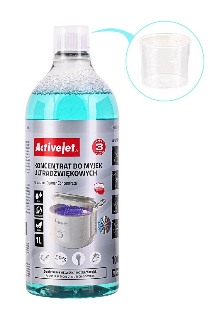 Activejet AOC-600 Cleaning Concentrate For UV Ultrasonic Cleaners AOC-600 1 L