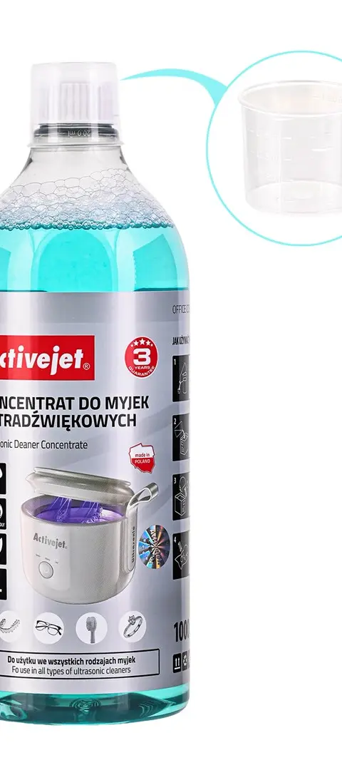 Activejet AOC-600 Cleaning Concentrate For UV Ultrasonic Cleaners AOC-600 1 L