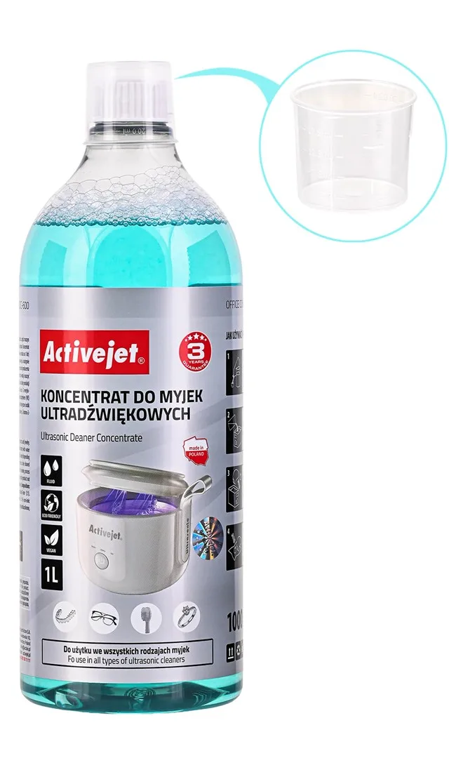 Activejet AOC-600 Cleaning Concentrate For UV Ultrasonic Cleaners AOC-600 1 L