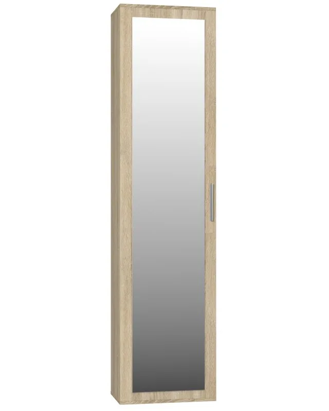 Topeshop DUO SZAFKA SONOMA Bedroom Wardrobe/Closet 2 Shelves 1 Door(S) Oak