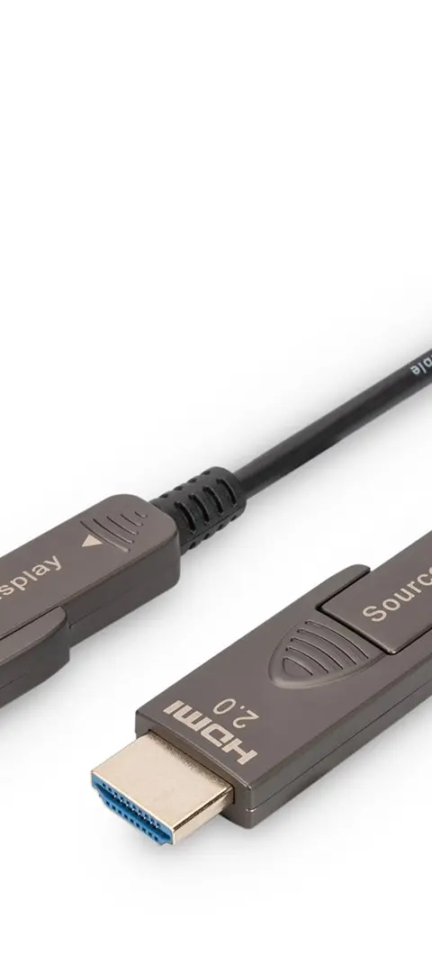 Digitus 4K - HDMI AOC Hybrid Fiber Optic Cable with 20m removable plug