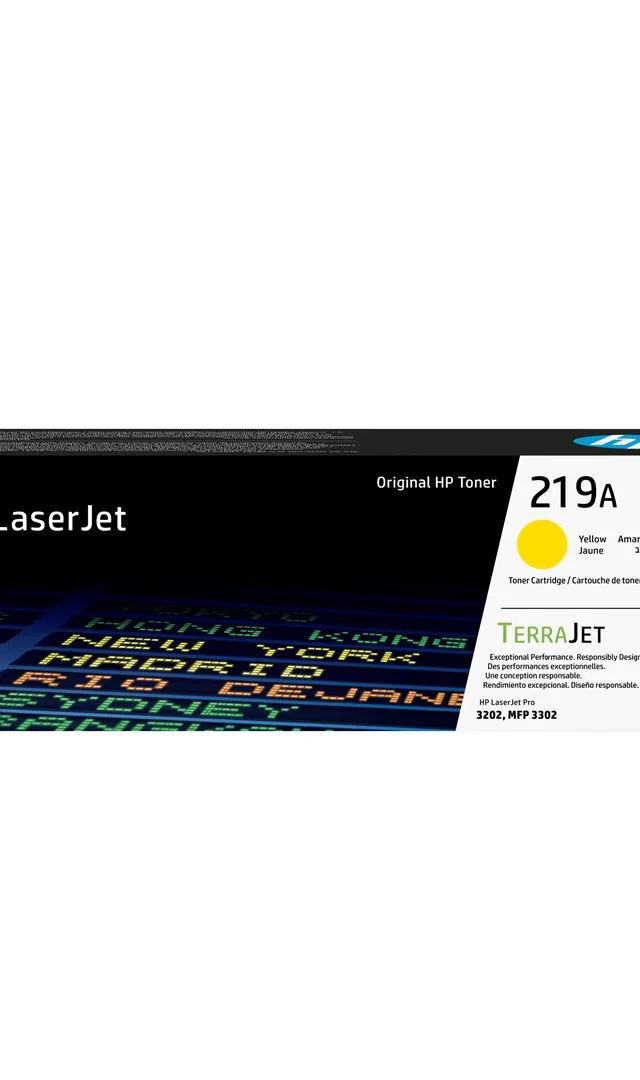 HP 219A Yellow Original LaserJet Toner Cartridge