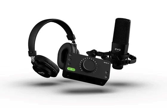 Audient EVO Start Recording Bundle - Homerecording Kit