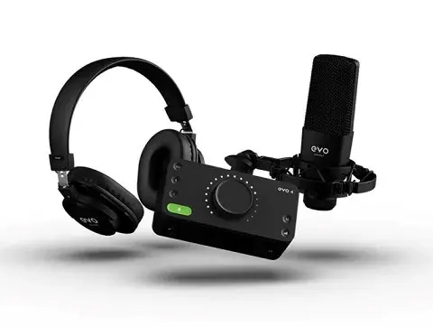 Audient EVO Start Recording Bundle - Homerecording Kit