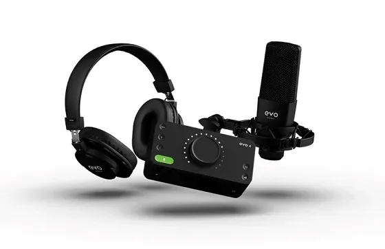 Audient EVO Start Recording Bundle - Homerecording Kit