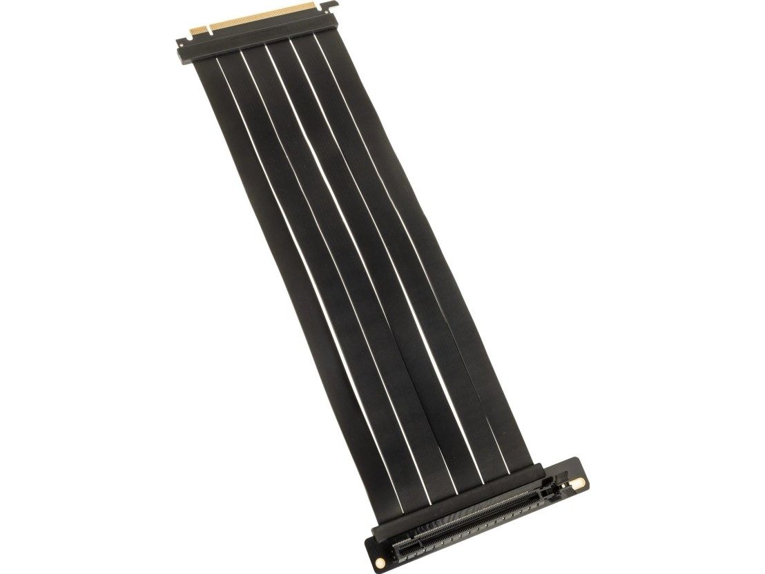 Kolink PCI Express 5.0 X16 Auf X16 Riser-Kabel 90 Grad Black – 30 Cm