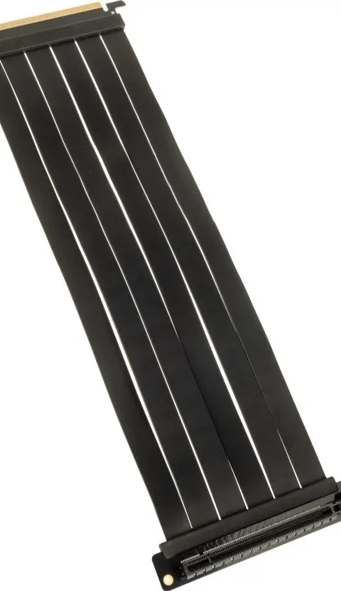 Kolink PCI Express 5.0 X16 Auf X16 Riser-Kabel 90 Grad Black – 30 Cm