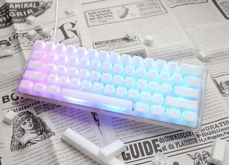 Ducky One 3 Mini keyboard Gaming USB White