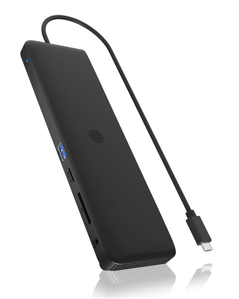 ICY BOX 11-in-1 Mobile DockingStation with Triple Video Output