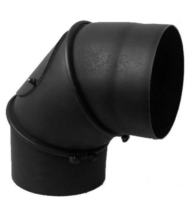 CHIMNEY ELBOW 45/90O WITH TEE DIAMETER