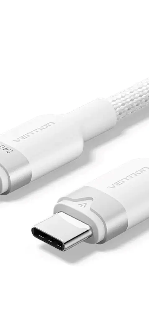 USB-C To C 2.0 Vention PD 3.1 5A 240W 2m WH Cable